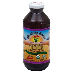 Lily Of The Desert Aloe Vera Whole Leaf Preserv Free 16 Oz [UNFI #81525] T