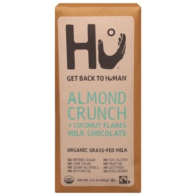 Hu Almond Coconut Milk Chocolate 6/2.1 Oz [UNFI #13973]