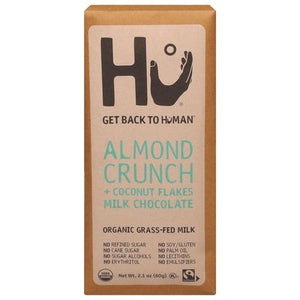 Hu Almond Coconut Milk Chocolate 6/2.1 Oz [UNFI #13973]