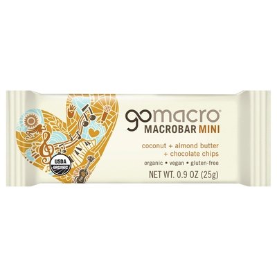 Gomacro Coconut+Almond Butter+Choc Chips 24/.9 Oz [UNFI #53484]