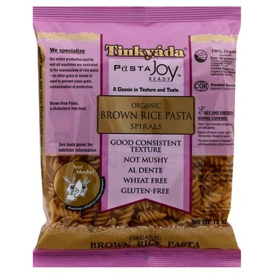 Tinkyada Brown Rice Spirals 12/12 Oz [UNFI #08440]