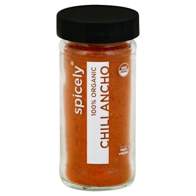 Spicely Organics Ancho Chili Ground 3/1.7 Oz [UNFI #13531]