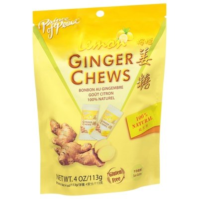 Prince Of Peace Ginger Lemon Chews 4 Oz [UNFI #83459]