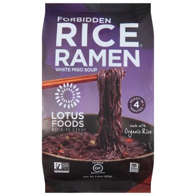 Lotus Foods Forbidden W/Miso Soup 10/2.8 Oz [UNFI #67811]