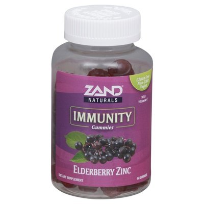 Zand Elderberry Zinc W/Vitamin C 60 Ct [UNFI #60757] T