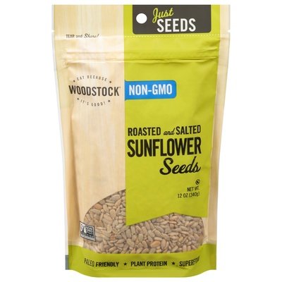 Woodstock Sunflower Seeds Rs 8/12 Oz [UNFI #22778]