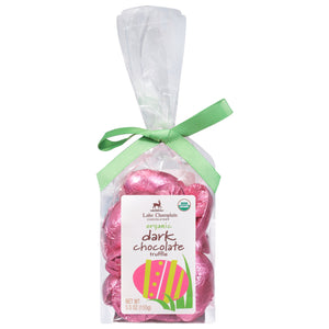 Lake Champlain Chocolates EASTER - DARK TRUFFLE EGG BAG Og2 12/5.5 OZ [UNFI #09678]