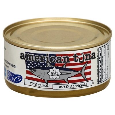 American Tuna Albcr Tuna,Pole Caught No Salt 12/5 Oz [UNFI #70968]