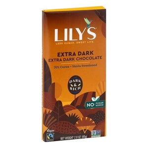 Lilys Extra Dark Chocolate 12/2.8 Oz [UNFI #11265]