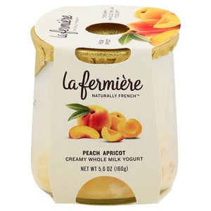 La Fermiere Peach Apricot 6/5.6 Oz [UNFI #22217]