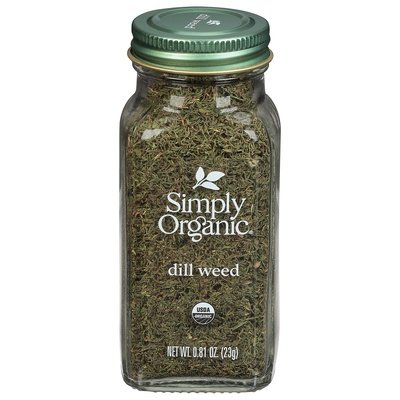 Simply Organic Dill Weed 6/.81 Oz [UNFI #28705]
