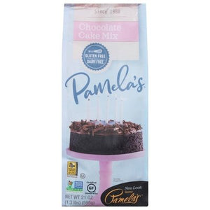 Pamelas Luscious Chocolate Cake Mix 6/21 Oz [UNFI #31914]