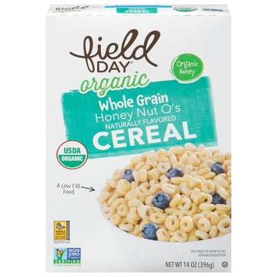 Field Day Cereal Honey Nut Os 14/14 Oz [UNFI #49455]