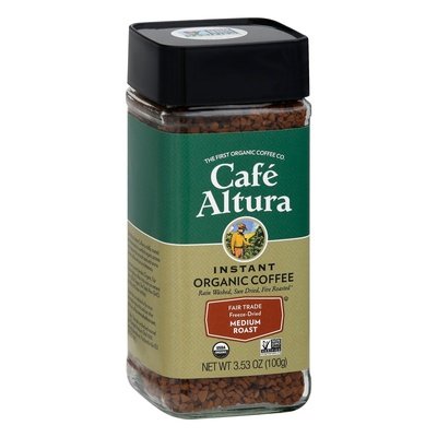 Cafe Altura Freeze Dried Instant 6/3.53 Oz [UNFI #67395]