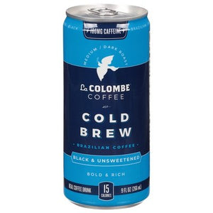 La Colombe Unsweet Medium Roast 12/9 Oz [UNFI #17991]