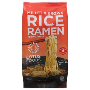 Lotus Foods Millet/Brwn Rice W/Miso Soup 10/2.8 Oz [UNFI #67813]