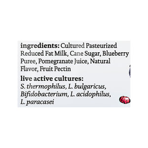 Siggis Blueberry,Pomegranate,Less Fat 8/4.5 Oz [UNFI #29635]