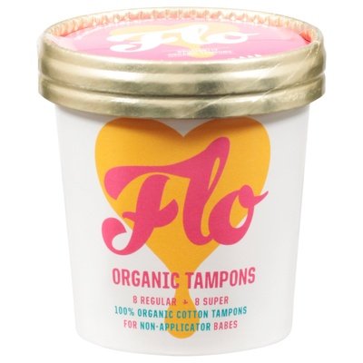 Flo Tampons,Non-Applicator 12/16 Ct [UNFI #68988] T