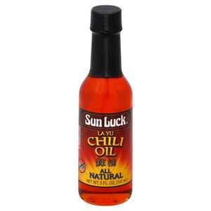 Sun Luck La Yu Chili Oil 12/5 Oz [UNFI #84733]