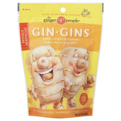 Ginger People Double Strong Ginger Hard 12/3 Oz [UNFI #15529]