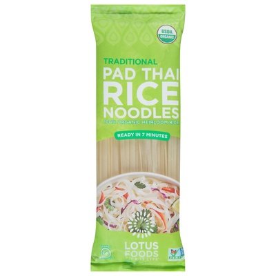 Lotus Foods White Rice Pad Thai 8/8 Oz [UNFI #03852]