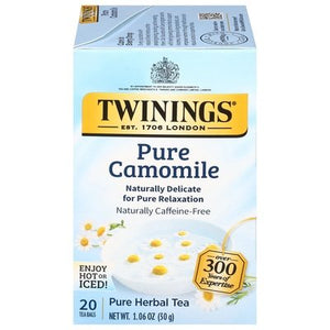 Twinings Pure Camomile 6/20 Bag [UNFI #82791]