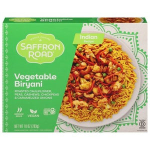 Saffron Road Vegetable Biryani 8/10 Oz [UNFI #79391]