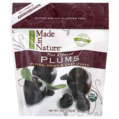 Made In Nature Plums 6/6 Oz [UNFI #65896]
