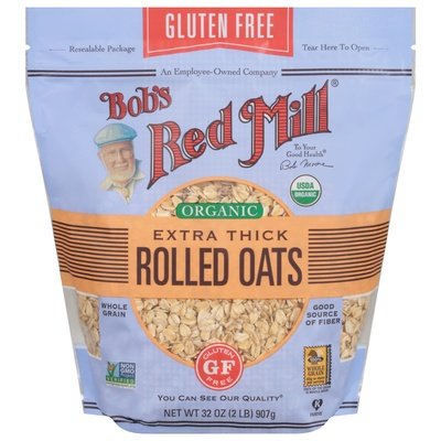 Bobs Red Mill Thick Rolled Oats 4/32 Oz [UNFI #70176]