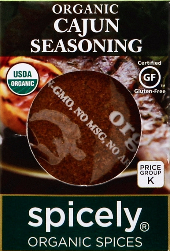 Spicely Organics Cajun Seasoning Og2 6/.4 OZ [UNFI #13847]