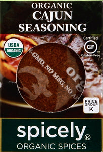 Spicely Organics Cajun Seasoning Og2 6/.4 OZ [UNFI #13847]