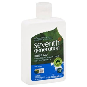 Seventh Generation Rinse Aid Free & Clear 9/8 Oz [UNFI #63403] T