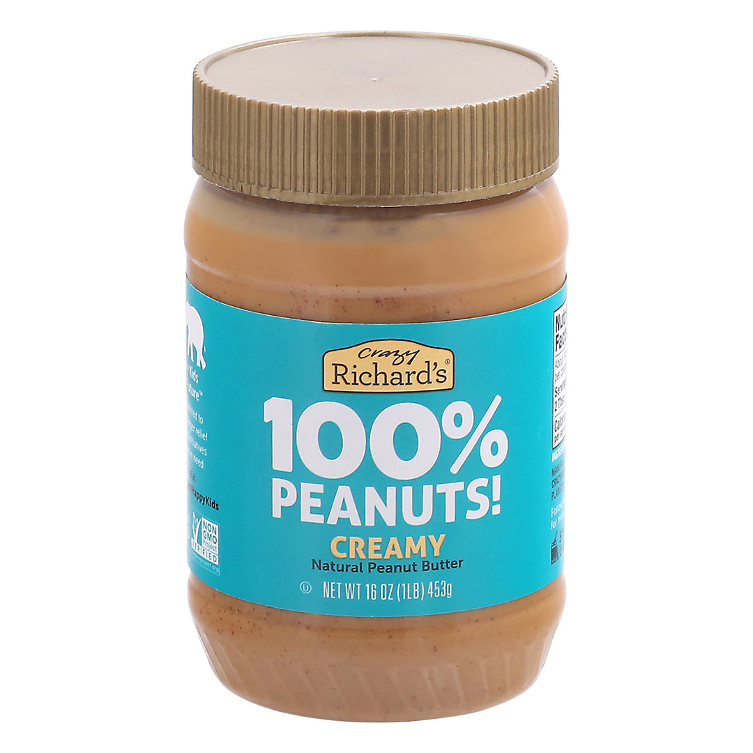 Crazy Richards Creamy Peanut Butter 12/16 Oz [UNFI #48840]