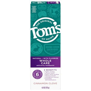 Toms Of Maine Cinnamon Clove 6/4 Oz [UNFI #15335] T