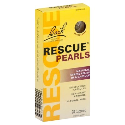 Bach Flower Essences Pearls Stress Relief 28 Cap [UNFI #41610] T
