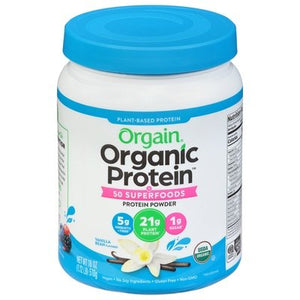 Orgain Vanilla Bean 18 Oz [UNFI #12334] T