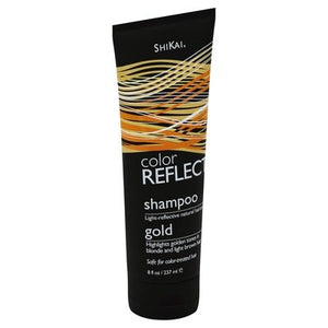 Shikai Color Reflect Shampoo Gold 8 Oz [UNFI #54574] T
