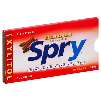 Spry Cinnamon Xylitol 20/10 Ct [UNFI #84933]