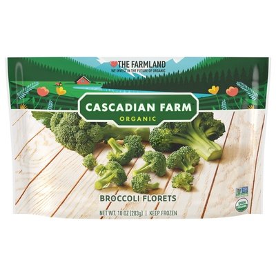 Cascadian Farm Broccoli Florets 12/10 Oz [UNFI #76002]