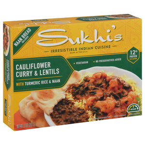 Sukhis Cauliflower Curry & Lentils 6/11 Oz [UNFI #42516]