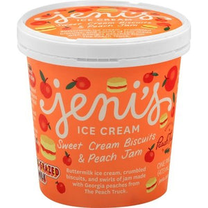 Jenis Swt Cream Biscuits/Peach Jam 8/16 Oz [UNFI #06278]