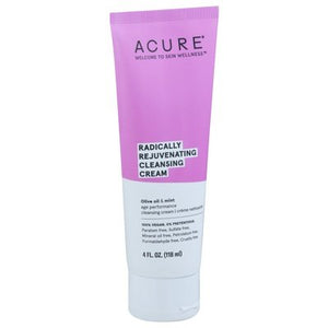 Acure Radically Rejuvenating Cleansing Cream 4 Oz [UNFI #82551] T