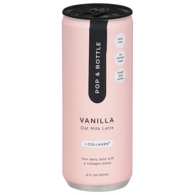 Pop & Bottle Vanilla W/Collagen 12/8 Oz [UNFI #64046]