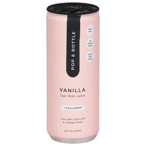 Pop & Bottle Vanilla W/Collagen 12/8 Oz [UNFI #64046]