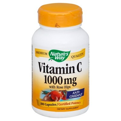 Natures Way 1000 W/Rose Hips 100 Cap [UNFI #87654] T