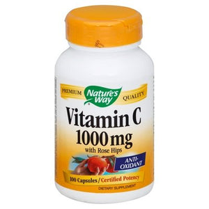 Natures Way 1000 W/Rose Hips 100 Cap [UNFI #87654] T