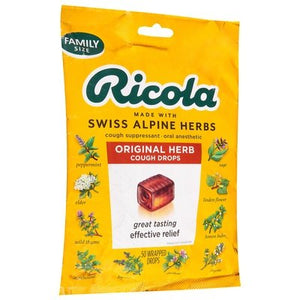 Ricola Cough Drops Original Herb 6/45 Ct [UNFI #41559] T