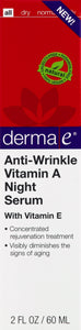 Derma E Vitamin A Night Serum 2 Oz [UNFI #87856] T