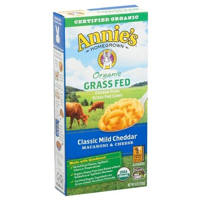Annies Homegrown Grass Fed Classic Mild Cheddar 12/6 Oz [UNFI #26431]