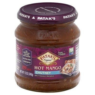 Patak Hot Mango 6/12 Oz [UNFI #18942]